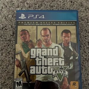 Grand Theft Auto V PS4 Game